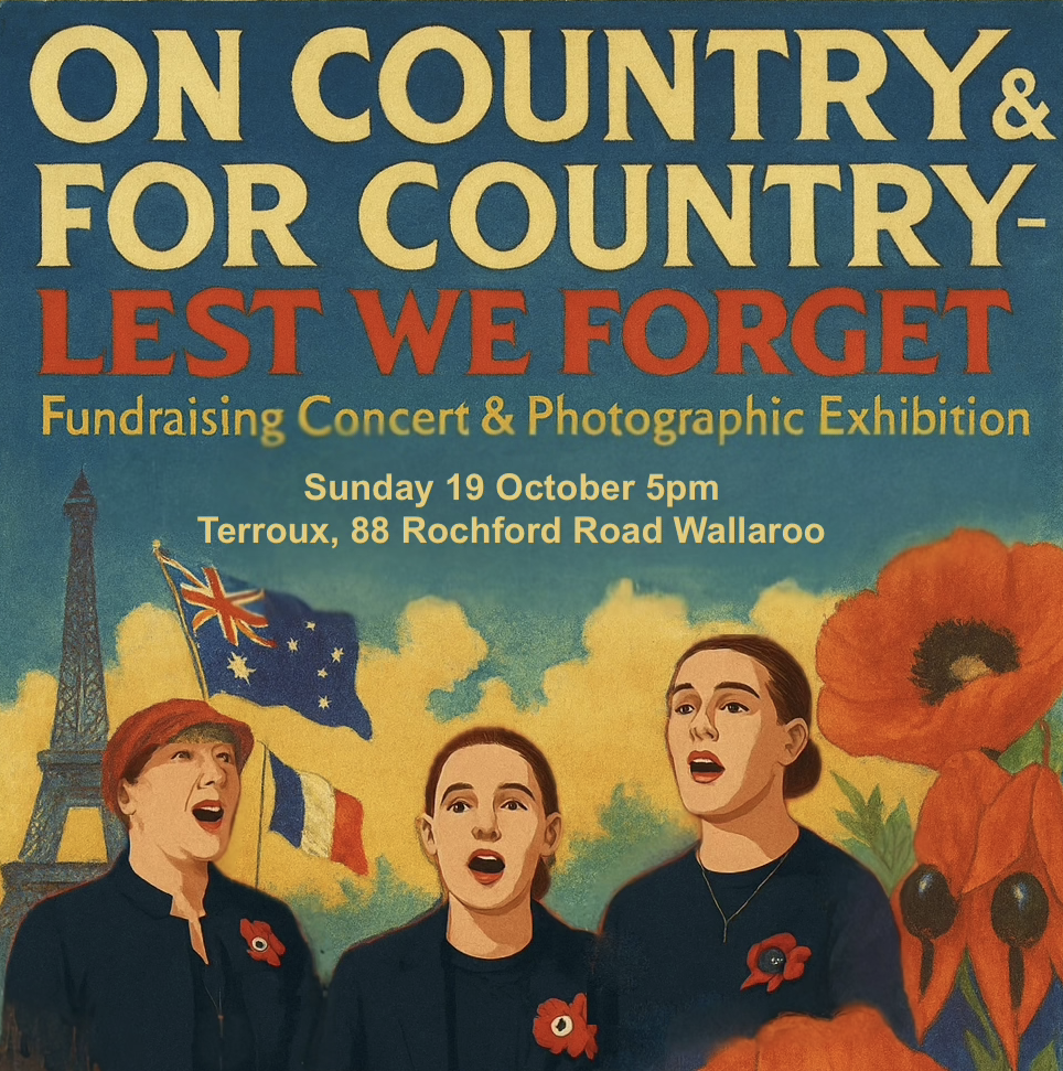 On Country & For Country – Lest we Forget 
